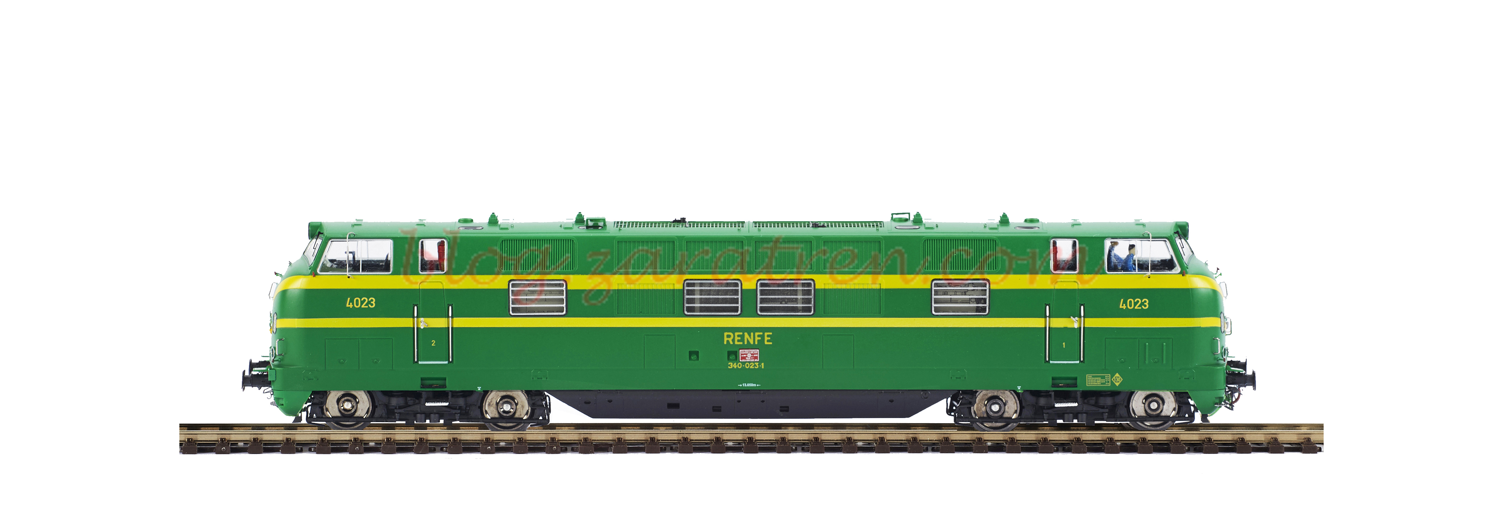 Mabar – Locomotora Diesel 4023, Serie limitada, Matricula (2-3)40-023-1, UIC, Epoca IV, Escala H0, Analogica, Ref: 81583.