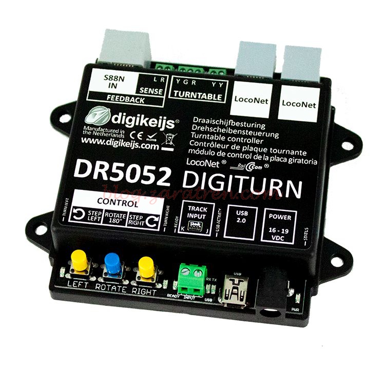 Digikeijs – Controlador de placas giratorias, Ref: DR5052.