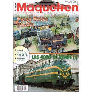 Revista mensual Maquetren, Nº 316, 2019.