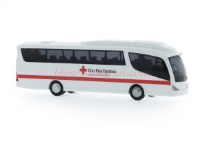 Rietze - Autobus Scania PB, Cruz Roja. Escala H0, Ref: 64427.