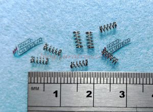 Zaratren - Lote de 10 muelles de miniatura de 2.2 x 5.0 mm, Ref: ZT-VA9136.