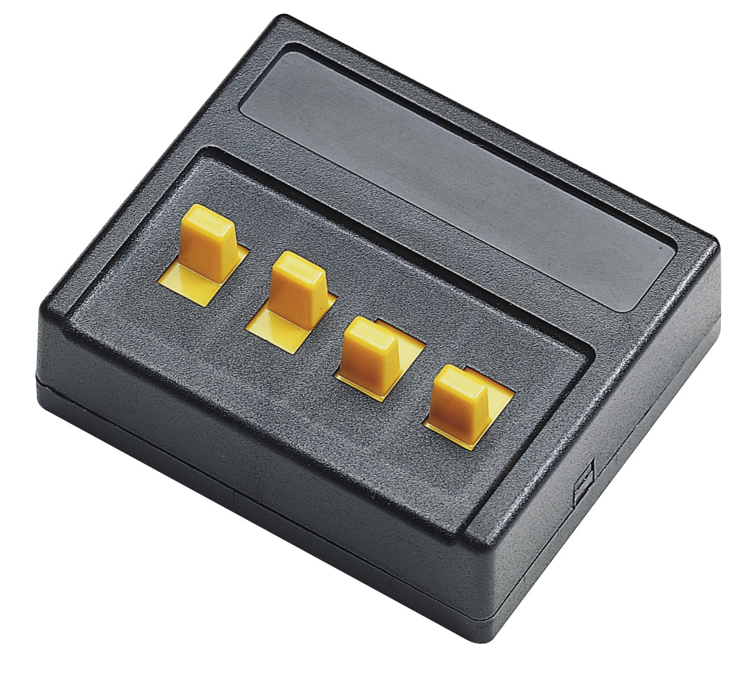 Roco – Interruptores simples para comandar cuatro contactos ( Salidas ), Ref: 10524.