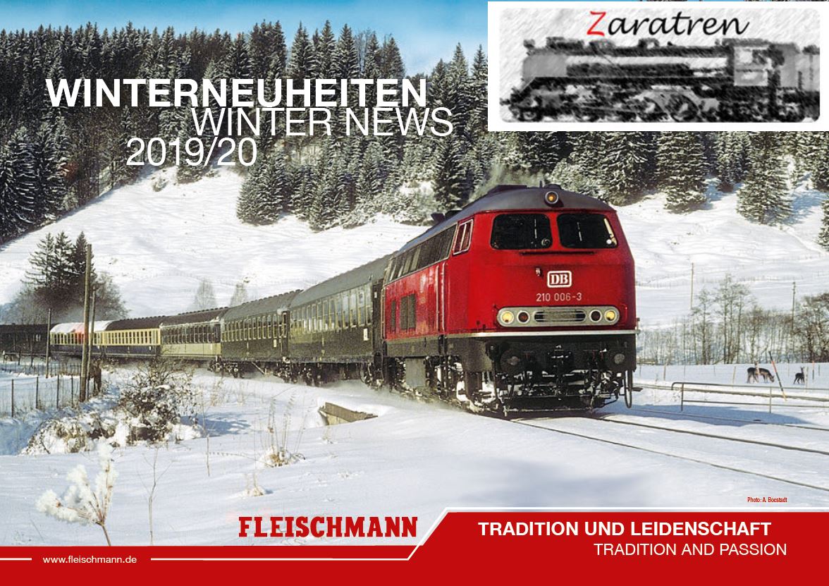 Fleischmann – Catálogo invierno 2019, escala N