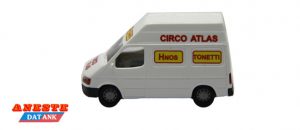 Rietze - Furgoneta Ford Transit " Circo Atlas " Grande. Escala H0, Ref: 10700.