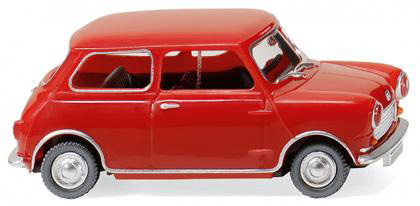 Wiking – Austin 7, Color Rojo, Escala H0, Ref: 022605.