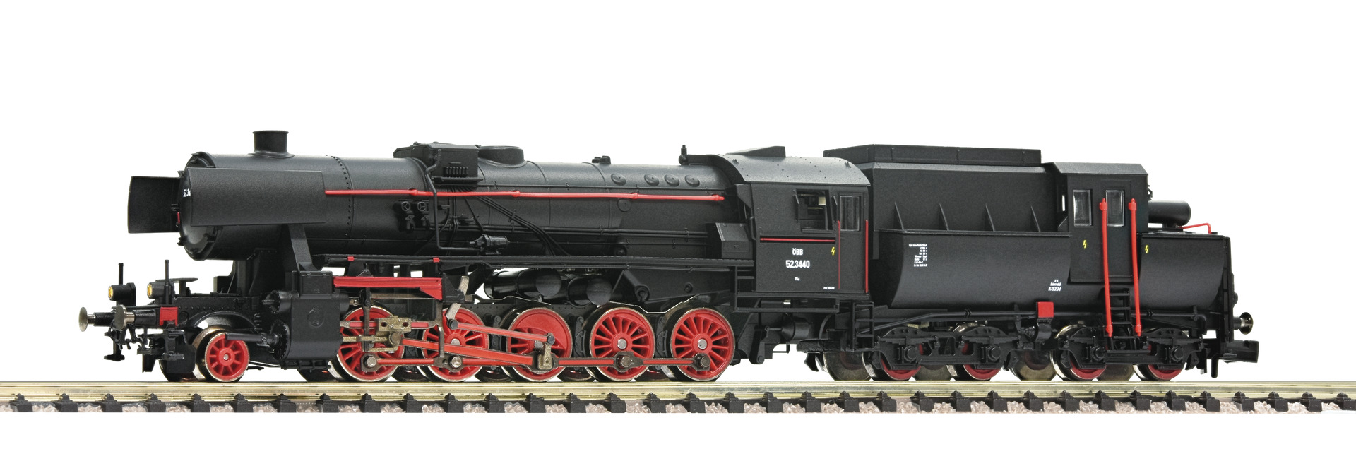 Fleischmann – Locomotora Vapor clase 52.3440, OBB, Epoca III-IV, D. Sonido, Escala N, Ref: 715292.