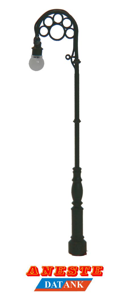 Aneste – Farola antigua de Arco, 85 mm, Escala H0. Ref: 7053.