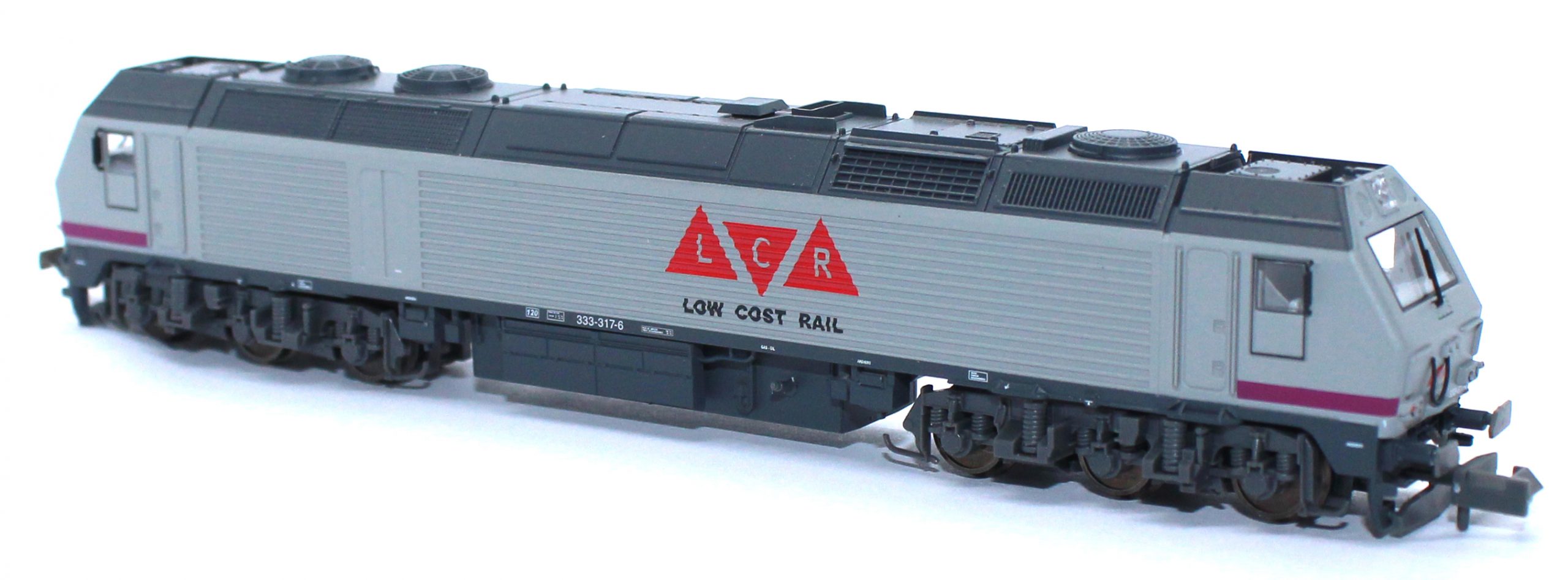 Mftrain – Locomotora 333.317-6, Rosco, Low Cost Rail, Analogica, Escala N, Ref: N13352.