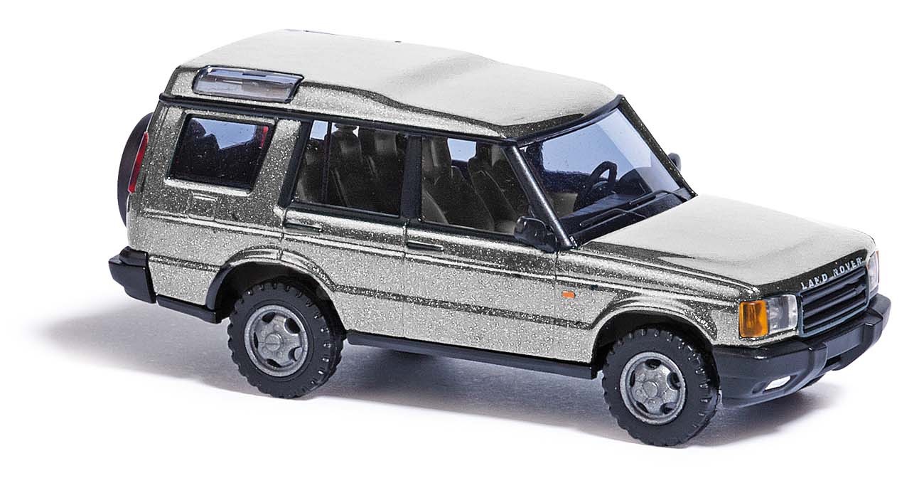 Busch – Land Rover Discovery » Metalico » Plata , Escala H0, Ref: 51932.