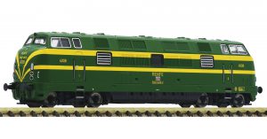 Fleischmann - Locomotora diesel Serie D 340, RENFE, Analogica, Escala N. Ref: 725010