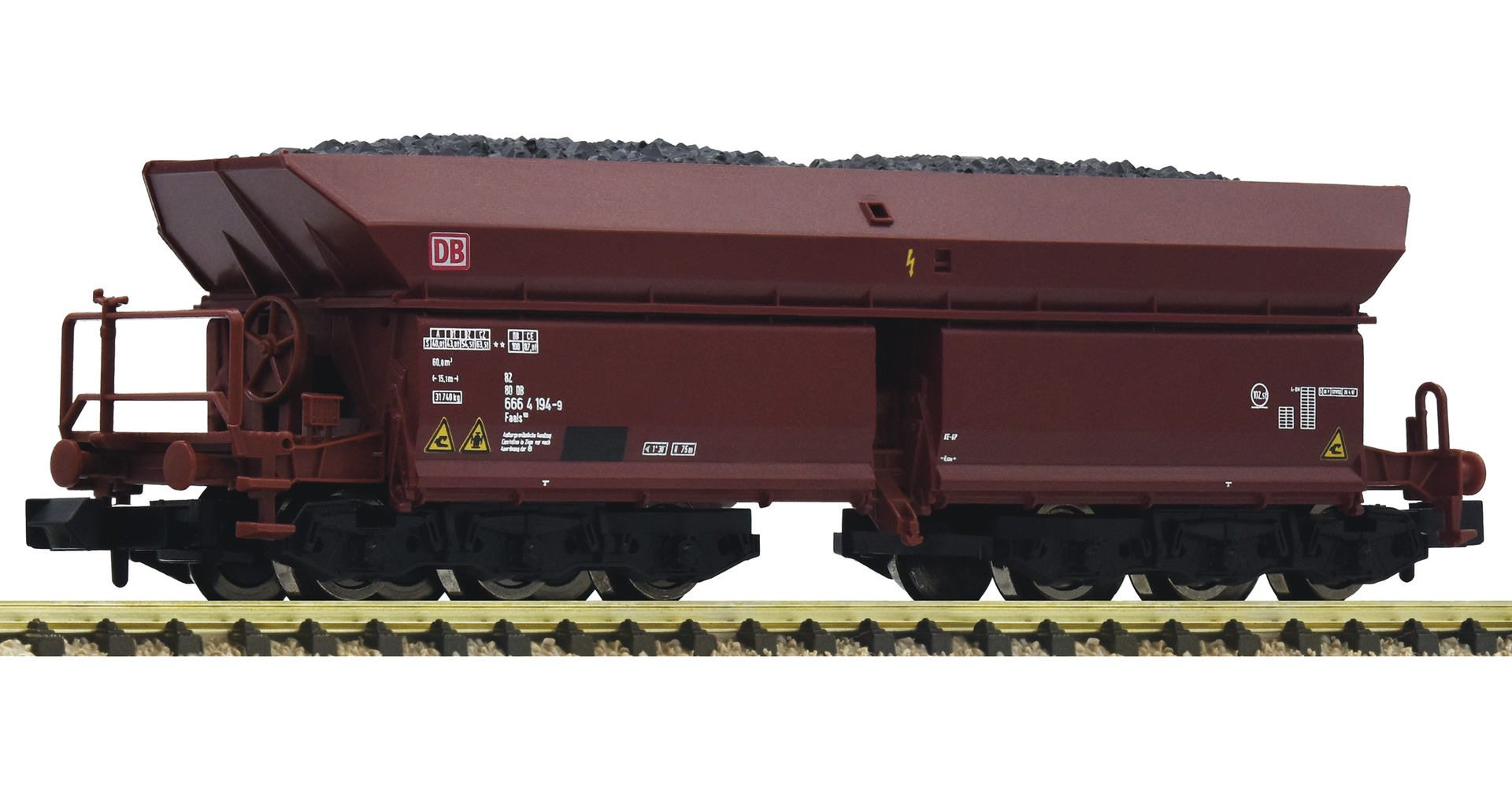 Fleischmann – Vagón tipo Fals 151, DB AG, Escala N, Ref: 852704.