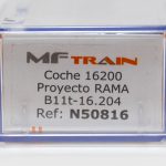 RAMA 16200 - N50816 - MFTRAIN - ZARATREN.COM