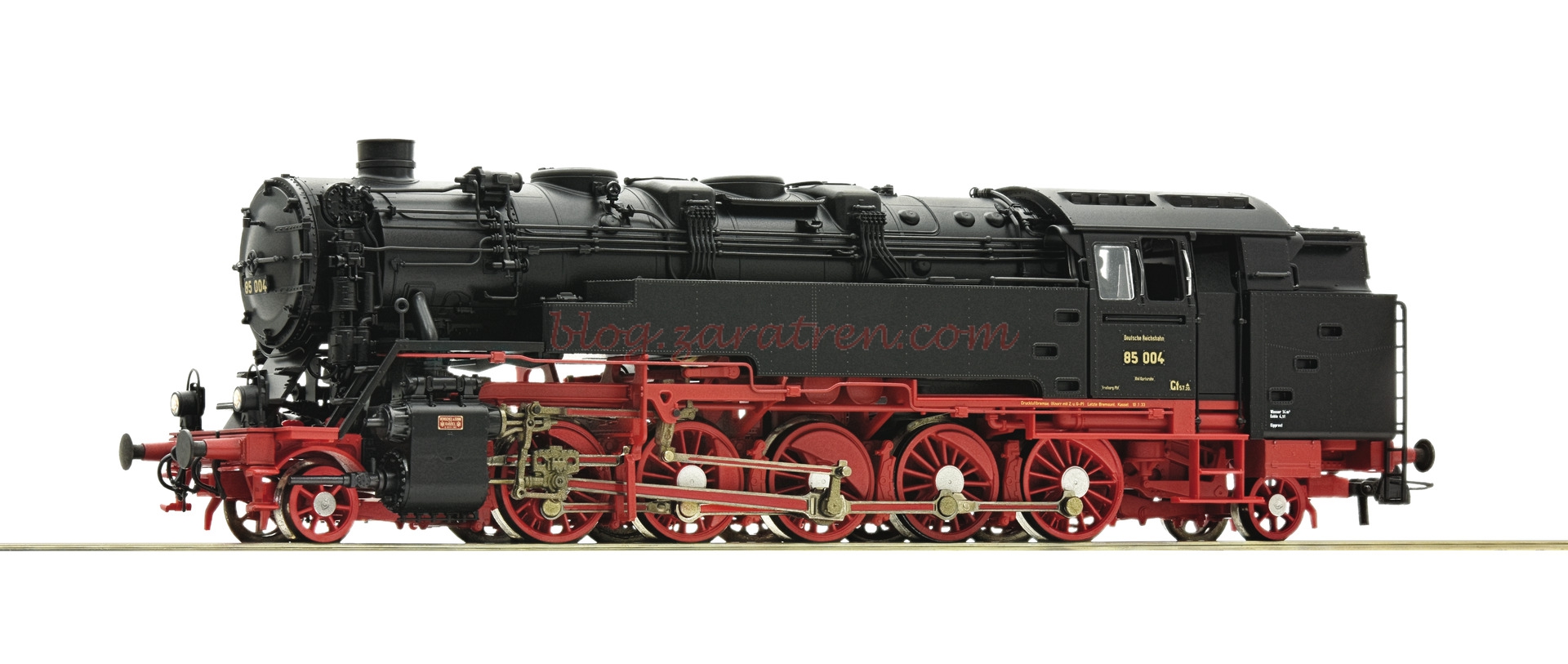 Roco – Locomotora de Vapor 85 004, DRG, Epoca II, Escala H0. Ref: 72192.