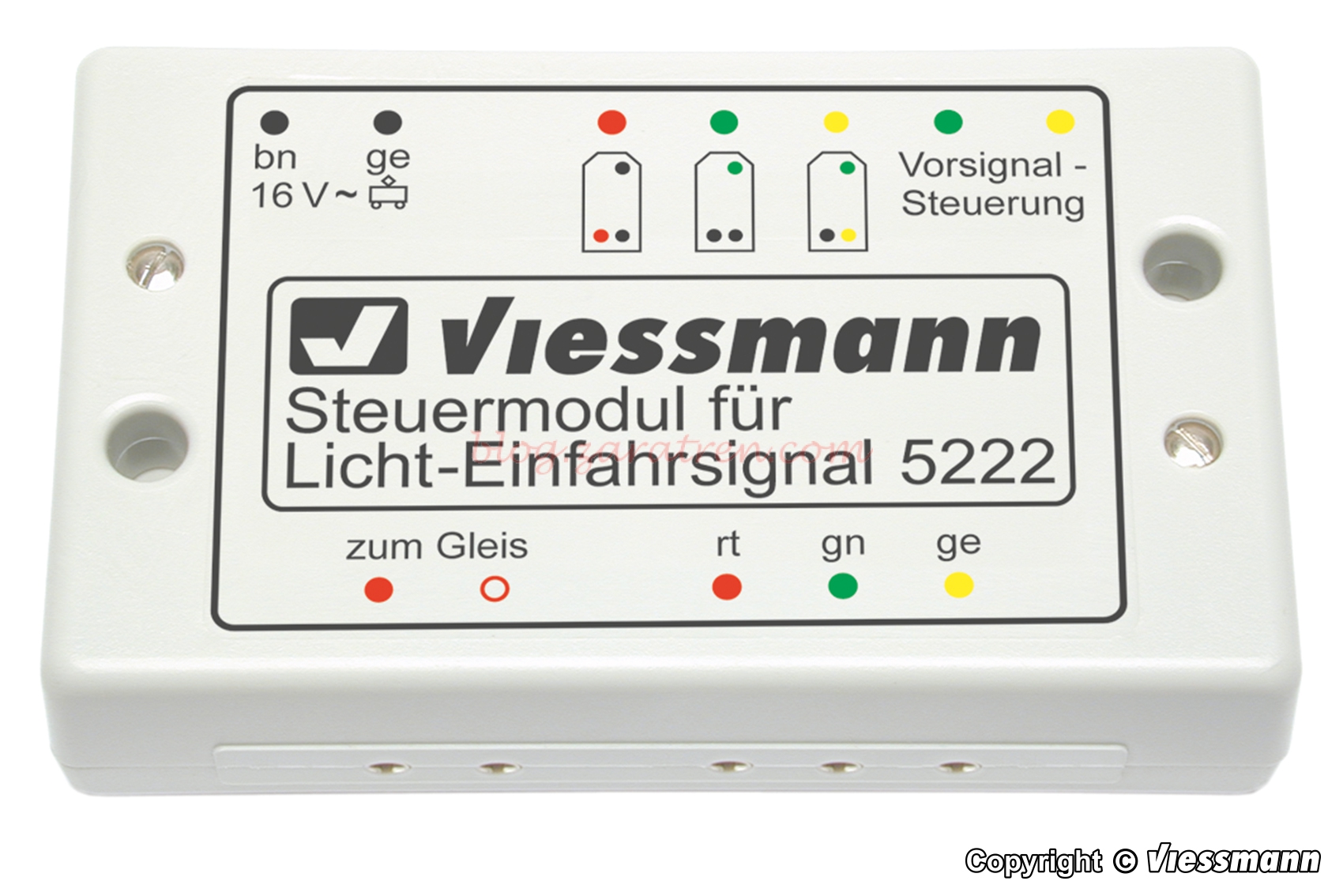 Viessmann – Modulo de control de señal de entrada, para analogico, Ref: 5222.