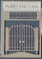 Mftrain - Puerta de Reja, en fotograbado. Escala N. Ref: N83015.
