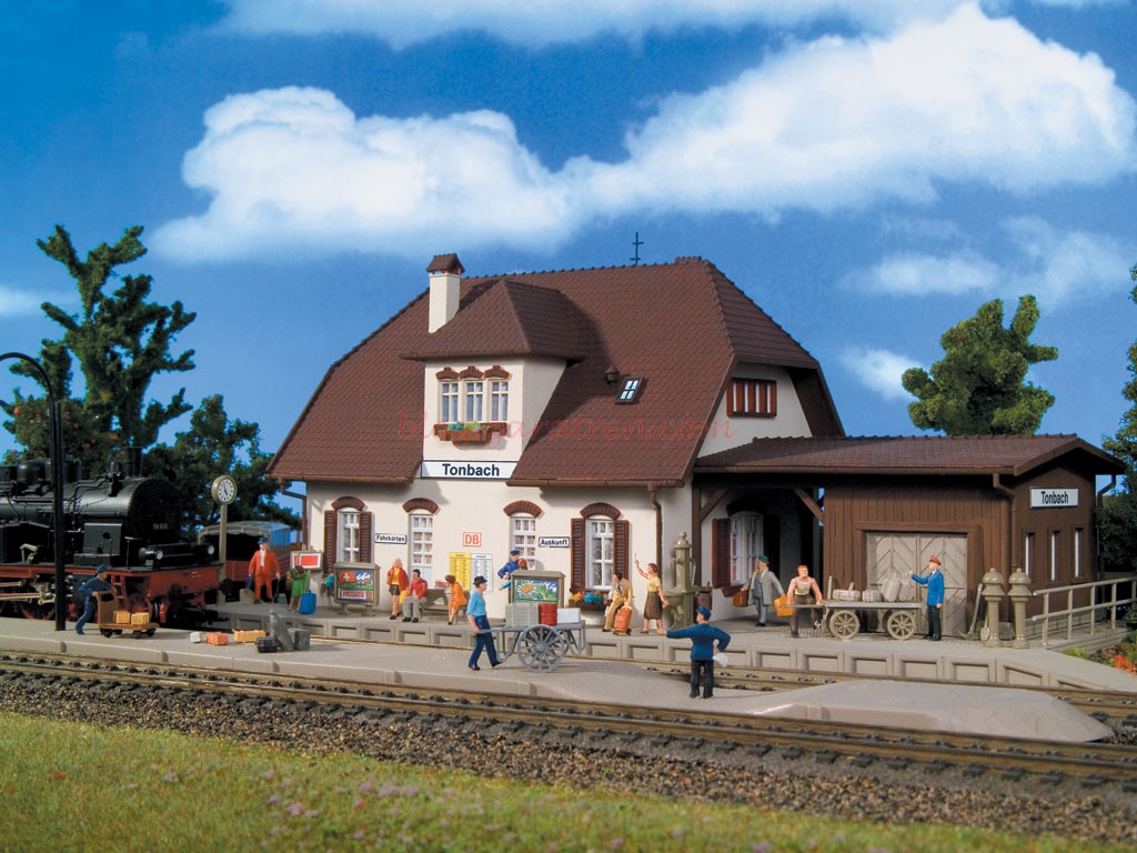 Vollmer – Estación de Tonbach, Epoca II, Escala H0, Ref: 43524.
