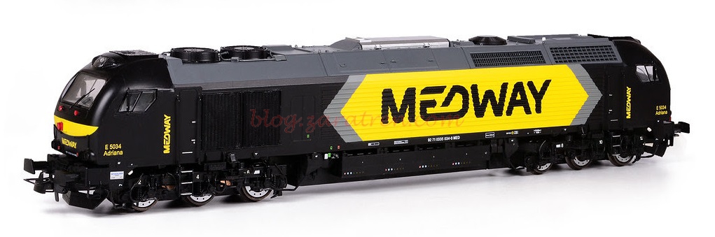 Sudexpress – Locomotora Euro4000, Compañia Medway, Escala H0, Ref: S503419.