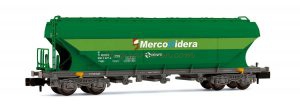 Arnold - Vagón tolva TT5 " MercoNidera ", Librea Verde, Epoca V, Escala N, Ref: HN6471.