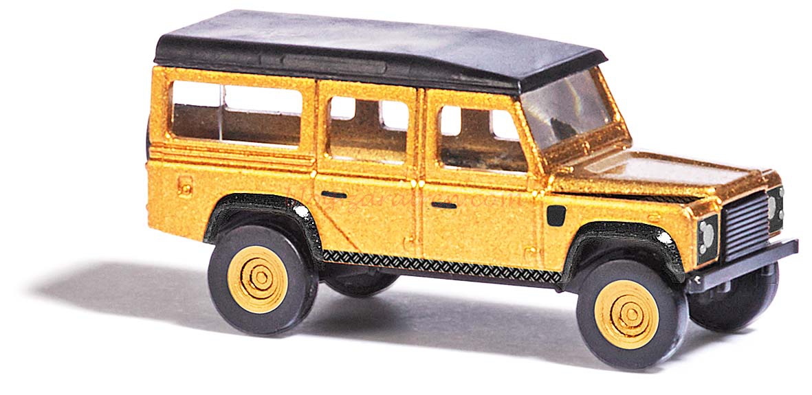 Busch – Land Rover » Goldfarben «, Escala N, Ref: 8384.