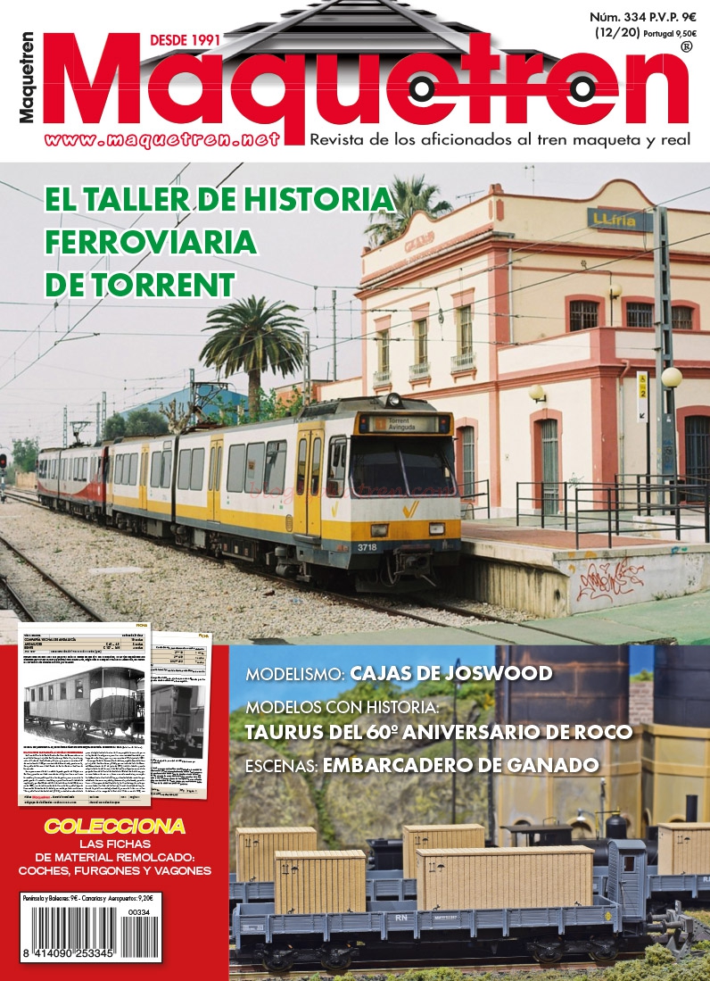 Maquetren – Revista mensual Maquetren, Nº 334, 2020.