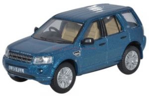 Oxford - Land Rover Freelander, Color Azul Mauricio, Escala H0, Ref: 76FRE003.