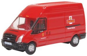 Oxford - Furgoneta Ford Transit Mk5 Royal Mail, Color Rojo, Escala N, Ref: NFT024.