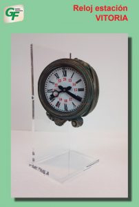 Gestión Ferroviaria - Reloj de la Estación de Vitoria, Ref: ZT-GE1003.