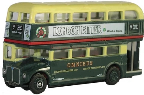 Oxford – Autobus de dos pisos Shillibeer Transport Routemaster Bus, Escala N, Ref: NRM002.