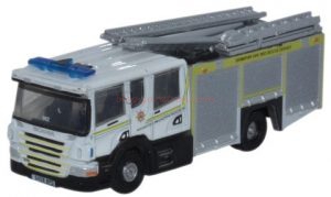 Oxford - Camión de bomberos Scania Pump Ladder Grampian F & R, Escala N, Ref: NSFE003.