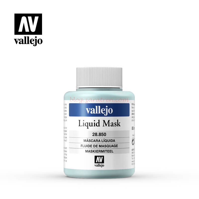 Vallejo – Máscara Líquida. Bote 85 ml. Ref: 28.850.