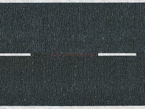 Noch - Carretera Nacional, color Oscuro, 100 x 25 mm, 1, Rollo, Escala Z, Ref: 44150.