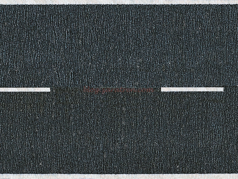 Noch – Carretera Nacional, color Oscuro, 100 x 25 mm, 1, Rollo, Escala Z, Ref: 44150.