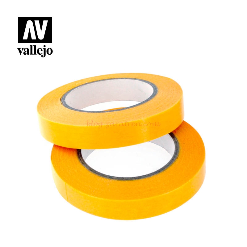 Vallejo – Cinta enmascarar de 10 mm , ( 2 x 18 m ). Ref: T07006.