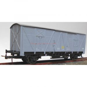 K*Train - Vagón cerrado J-306216, Rojo Oxido, Escala H0, Ref: 0720-D