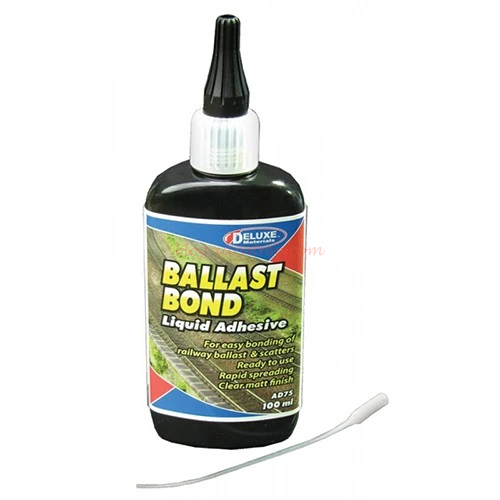 Deluxe – Pegamento para balasto partes dificiles, Ballast Bond, Envase de 100 ml. Ref: 276AD75.