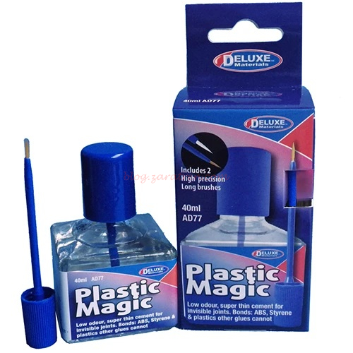 Deluxe – Pegamento Plastico Liquido, Plastic Magic, Bote de 50 ml. Ref: 276AD77.
