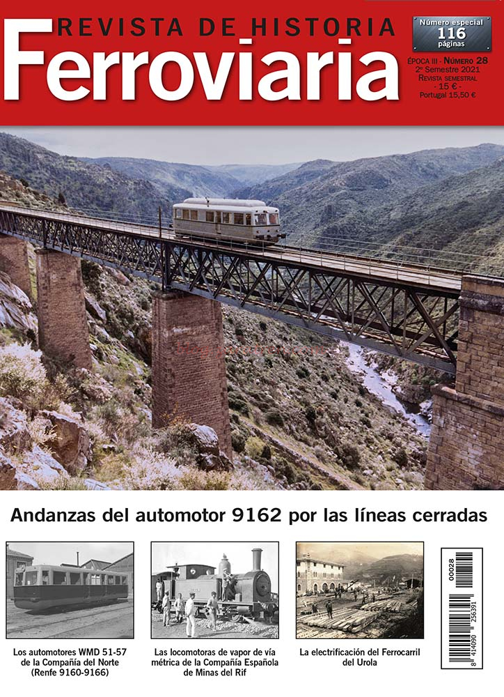 Revista de Historia Ferroviaria Nº 28, 2º Semestre 2021.