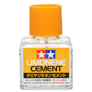 Cement Limonene, Adhesivo de Polistireno, Bote de 40 ml, Ref: 87113.