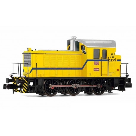 Arnold – Locomotora Diésel 10393, Azvi, Color Amarillo, Analogica, Escala N. Ref: HN2508.