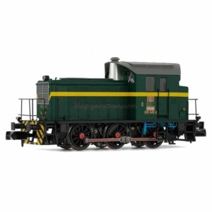 Arnold - Locomotora Diésel 303.040, Colores Verde Oscuro-Amarillo, Analogica, Escala N. Ref: HN2509.