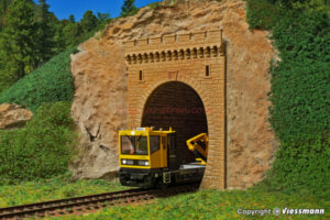 Vollmer - Dos bocas de tunel de via unica, Escala H0, Ref: 42501.