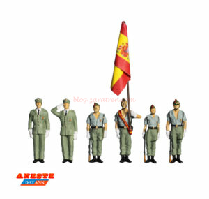 Aneste - Bandera de la Legión, 6 Figuras. Ref: 4526.