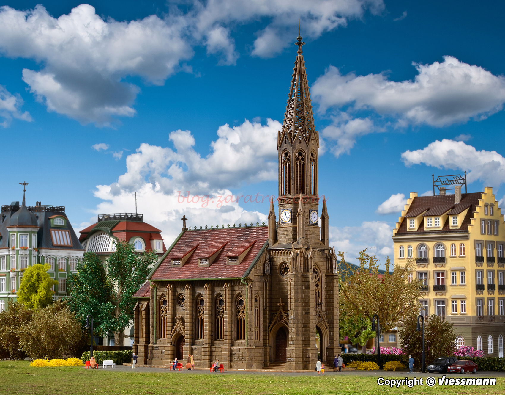Vollmer – Catedral de Stuttgart-Berg, Epoca I, Escala N, Ref: 47760.
