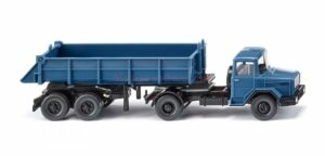 Wiking - Camión volquete Articulado Magirus-Deutz , Epoca IV, Escala H0, Ref: 067706
