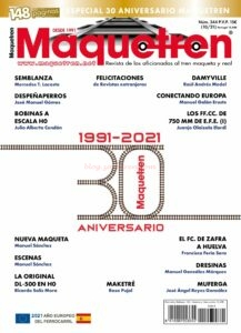 Revista mensual Maquetren, Nº 344, 2021.