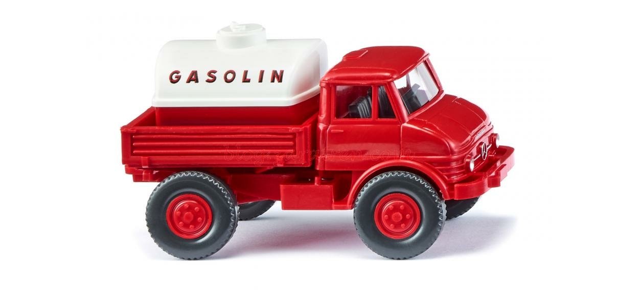 Wiking – Camión Unimog U 406 » Gasolina «, Escala H0, Ref: 037109.