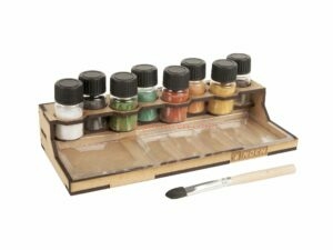 Noch - Set de patinado con mesa de mezclas, 7 colores, Todas las escalas, Ref: 61169