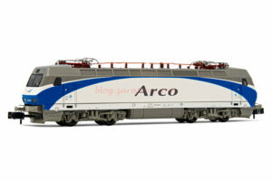 Arnold - Locomotora Elect. Renfe " Arco " ( Blanco-Azul-Gris ), Epoca V, Escala N, Analogica. Ref: HN2450