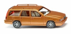 Wiking - Volvo 850 Kombi, Color Azafran perlado metalico, Escala H0, Ref: 026407