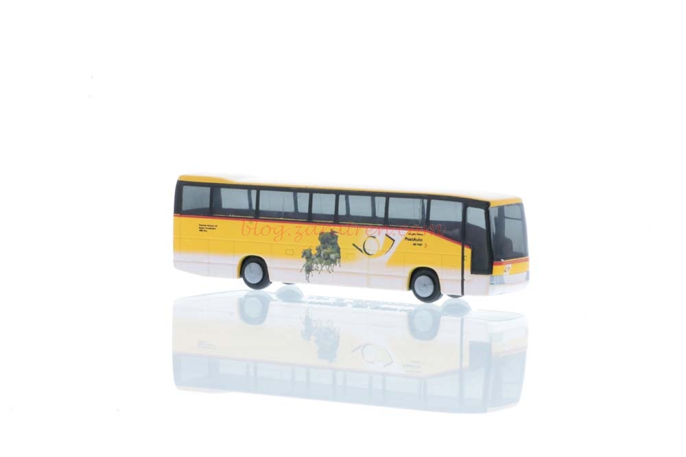 Rietze – Autobus Mercedes Benz O 404 Postcar ( CH ), Escala N, Ref: 16993.